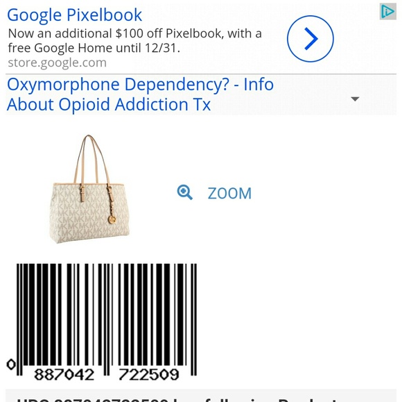 Michael Kors Signature E/W Jet Set Tote & Wallet - Picture 3 of 6